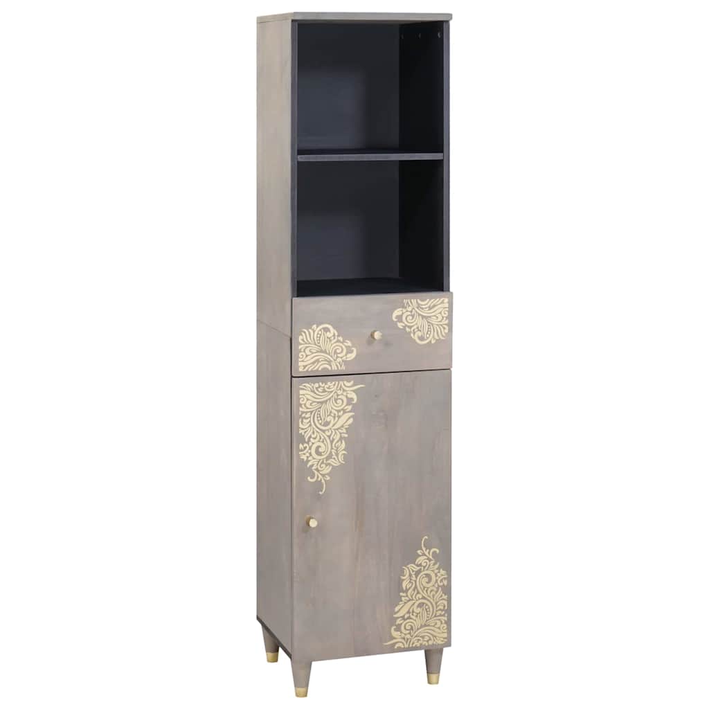 vidaXL Dressoir 38x33x160 cm Massief Mango Hout