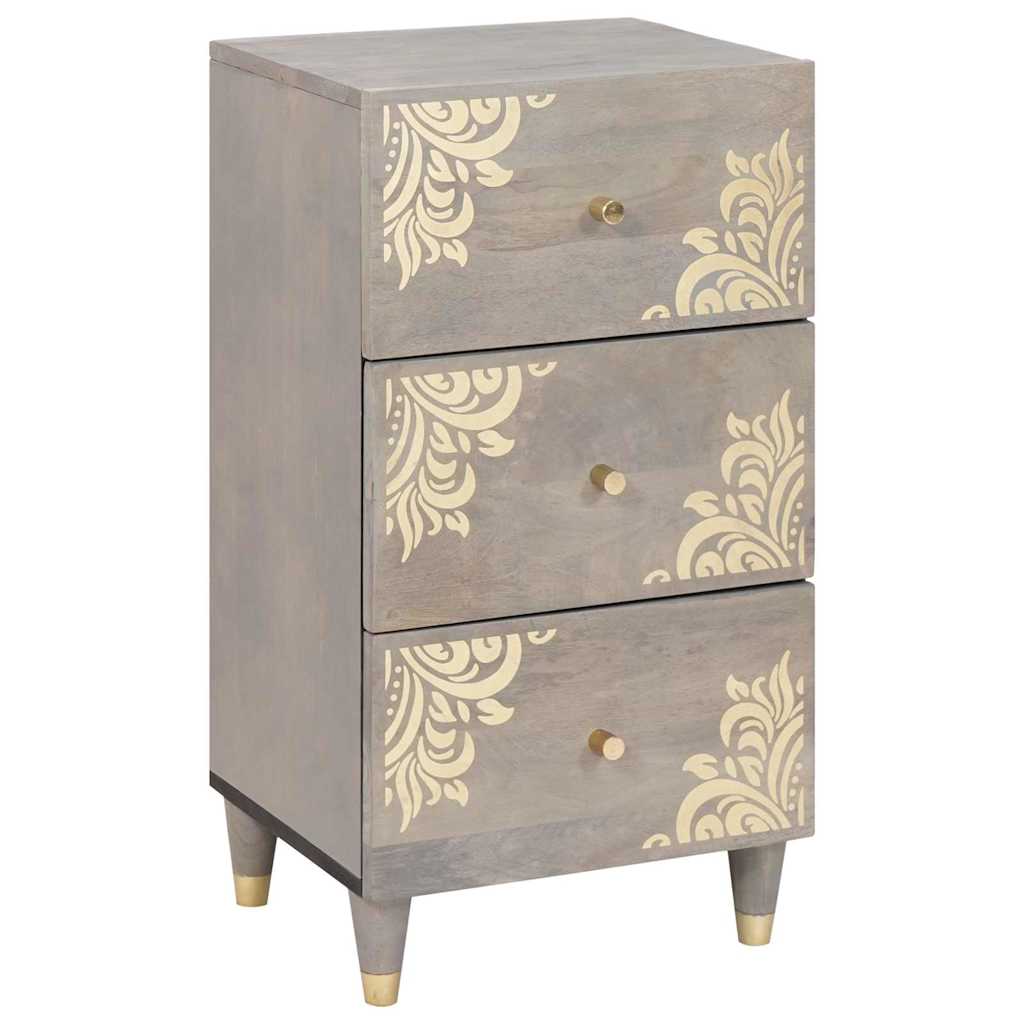 vidaXL Sideboard Honingbruin Massief Hout 40 x 33 x 75 cm Sideboard
