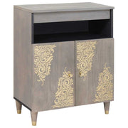 vidaXL Dressoir 60x33x75 cm Massief Hout Mango
