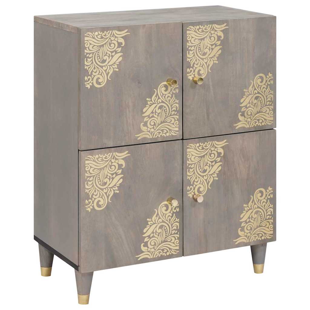 vidaXL Dressoir Honingbruin Massief acaciahout 60 x 33 x 75 cm Dressoir