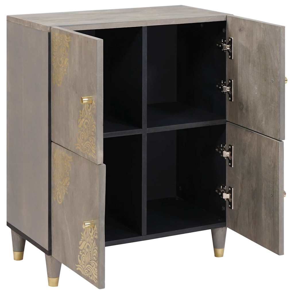 vidaXL Dressoir Honingbruin Massief acaciahout 60 x 33 x 75 cm Dressoir