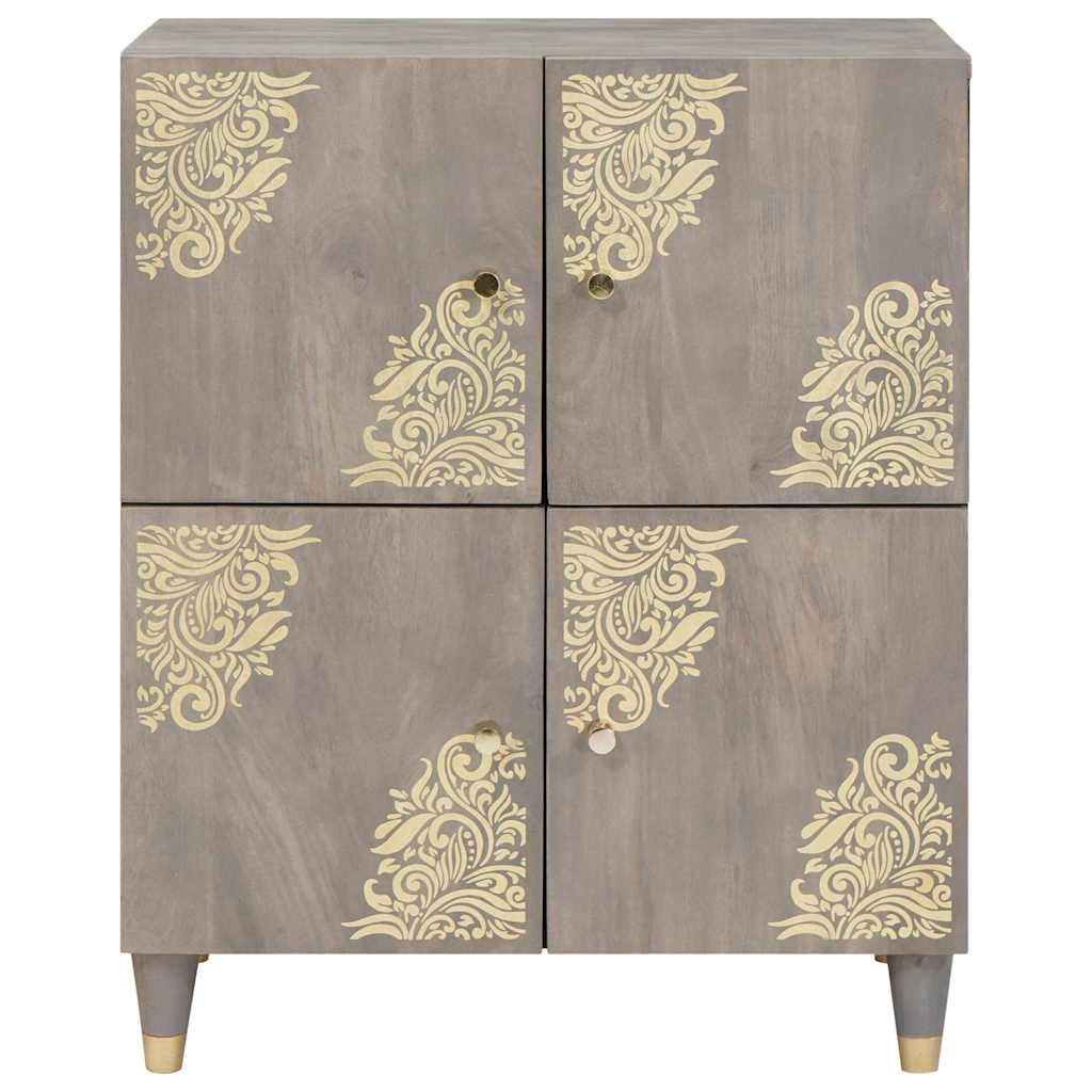 vidaXL Dressoir Honingbruin Massief acaciahout 60 x 33 x 75 cm Dressoir