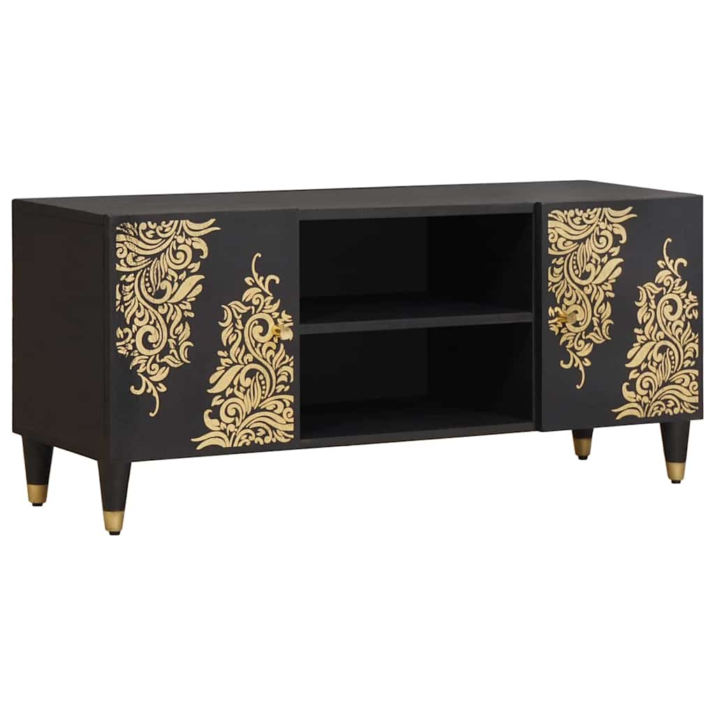 vidaXL TV Kast 105x33x46 cm Massief Mangohout