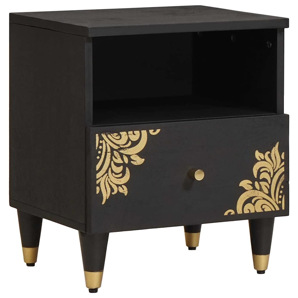 vidaXL Nachtkastje 40x33x46 cm Massief Mango Hout