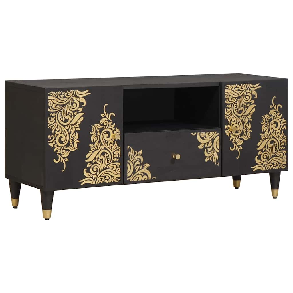 vidaXL TV-kast 105x33x46 cm Massief Mangohout
