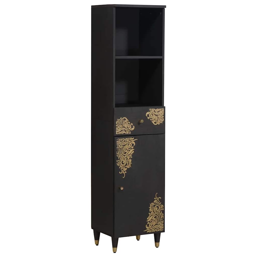 vidaXL Dressoir 38x33x160 cm Massief Mango Hout