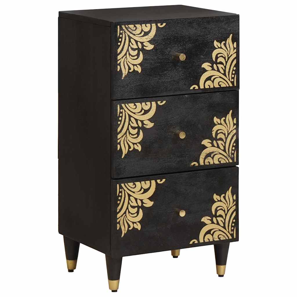 vidaXL Sideboard Honingbruin Massief Hout 40 x 33 x 75 cm Sideboard