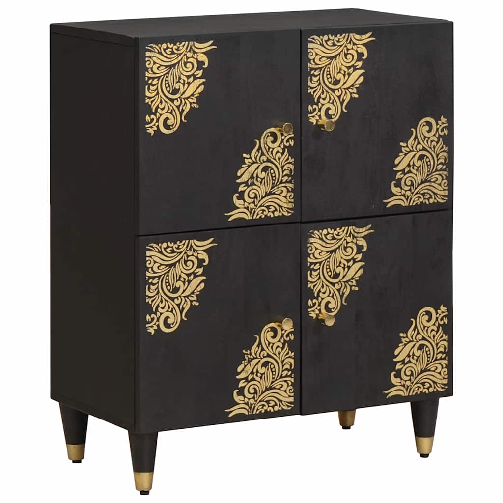 vidaXL Dressoir Honingbruin Massief acaciahout 60 x 33 x 75 cm Dressoir