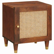 vidaXL Nachtkastjes Massief mango hout en engineered hout