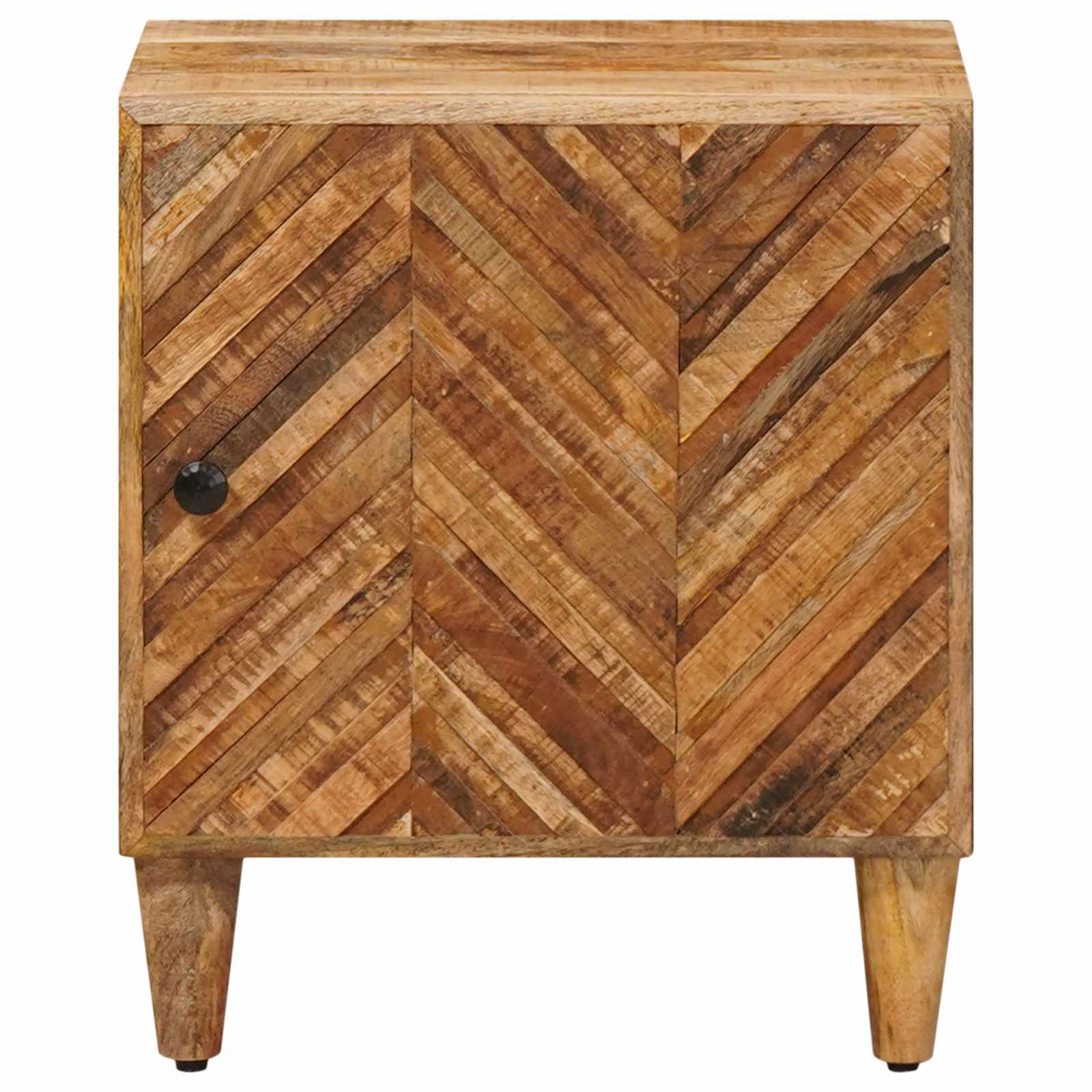 vidaXL Nachtkastje Bruin 40 x 33,5 x 46 cm Massief Mango Hout