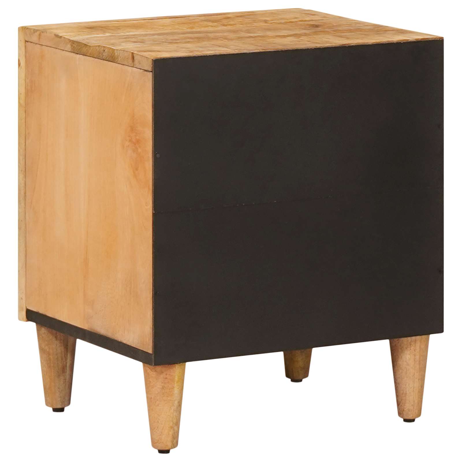vidaXL Nachtkastje Bruin 40 x 33,5 x 46 cm Massief Mango Hout