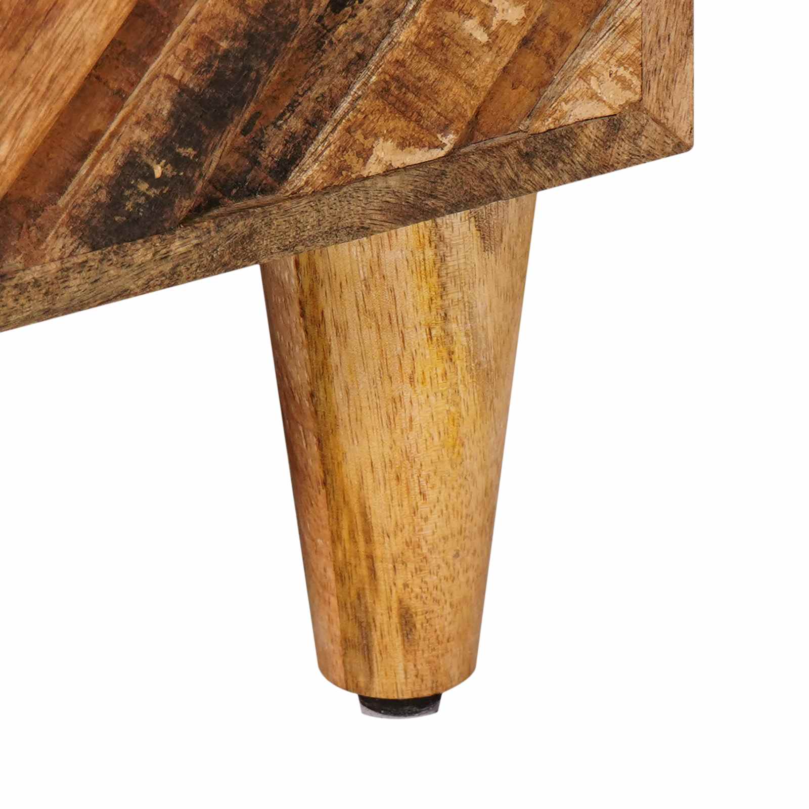 vidaXL Nachtkastje Bruin 40 x 33,5 x 46 cm Massief Mango Hout