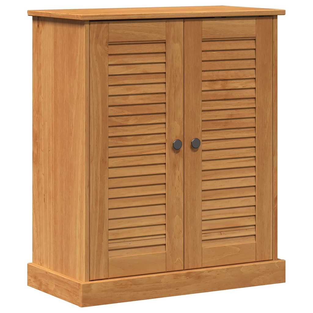 vidaXL Badkamer Kast Honingbruin 68 x 34 x 80 cm Massief grenenhout