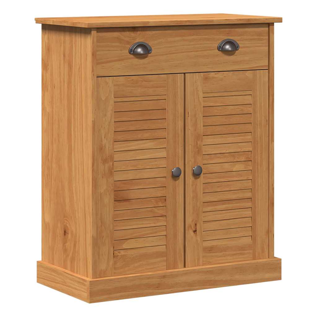 vidaXL Badkamer Kast Honingbruin 68 x 34 x 80 cm Massief grenenhout