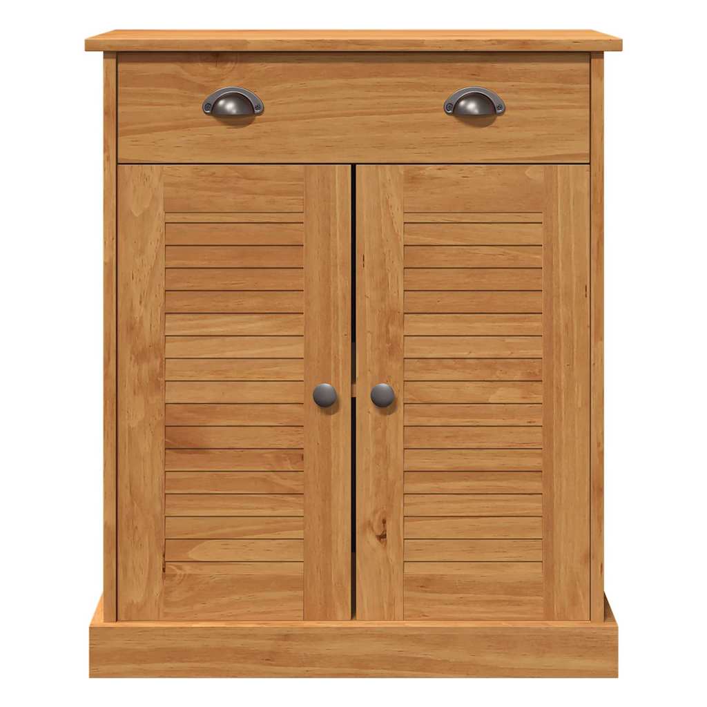 vidaXL Badkamer Kast Honingbruin 68 x 34 x 80 cm Massief grenenhout