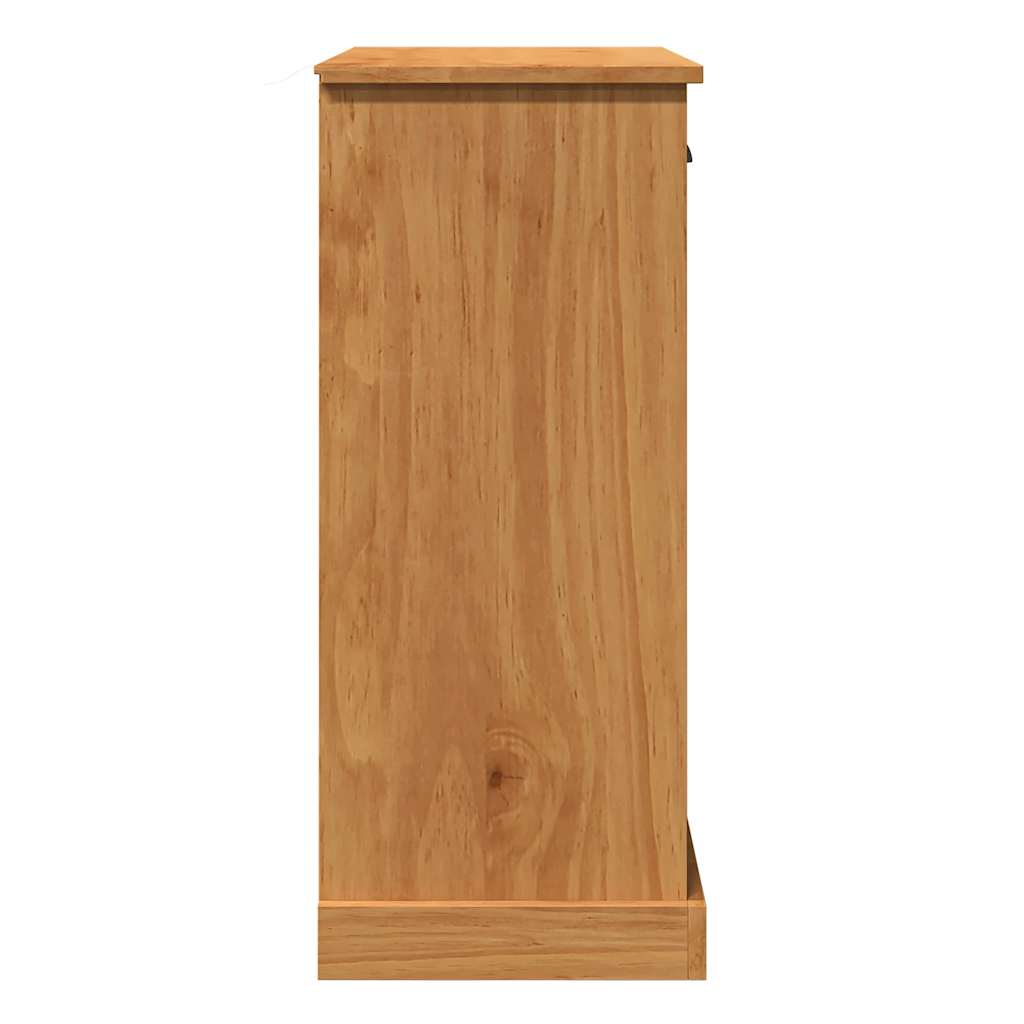 vidaXL Badkamer Kast Honingbruin 68 x 34 x 80 cm Massief grenenhout