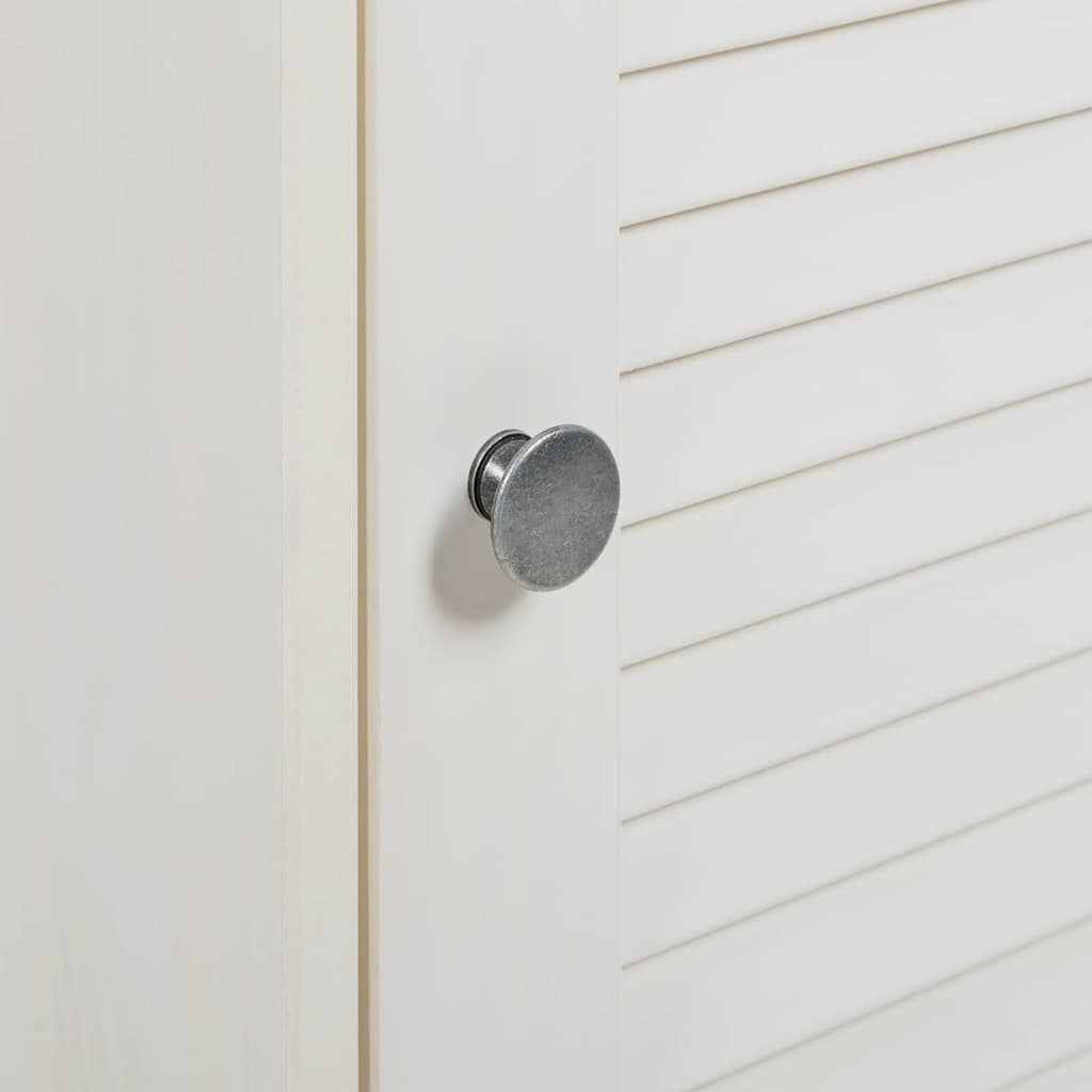 vidaXL Badkamer Kast Honingbruin 37 x 34 x 110 cm Massief grenenhout