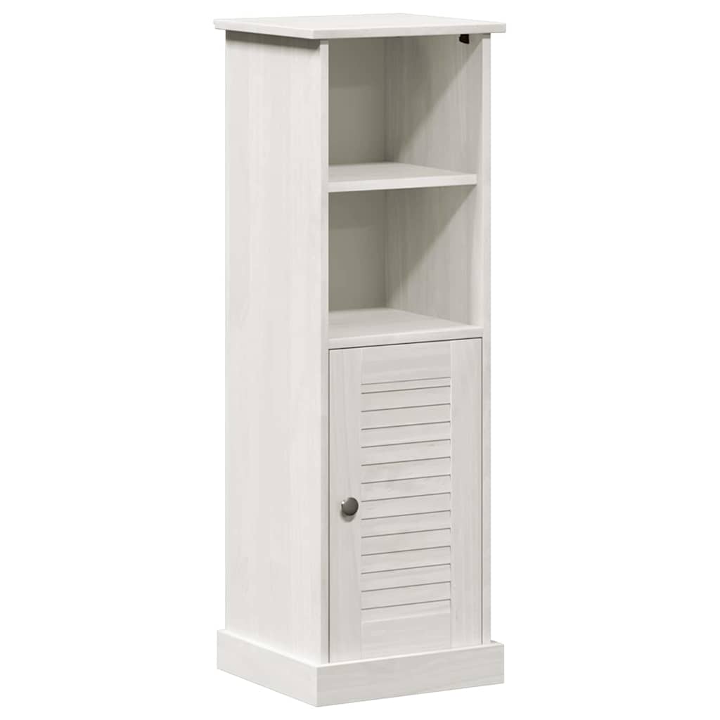 vidaXL Badkamer Kast Honingbruin 37 x 34 x 110 cm Massief grenenhout