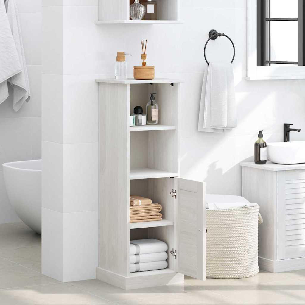vidaXL Badkamer Kast Honingbruin 37 x 34 x 110 cm Massief grenenhout