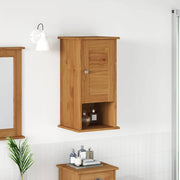 vidaXL Wand Gemonteerde Badkamerkast Honingbruin 37 x 34 x 71.5 cm