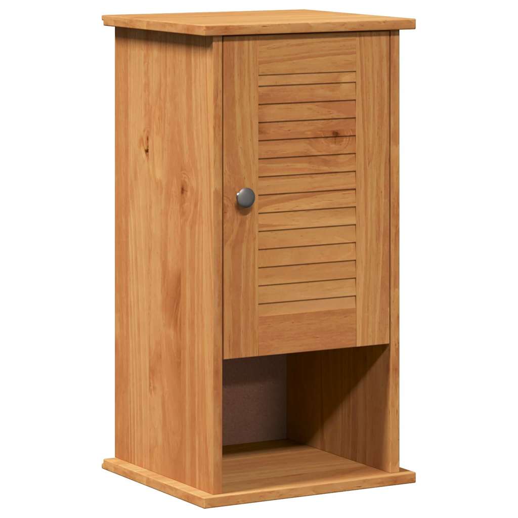vidaXL Wand Gemonteerde Badkamerkast Honingbruin 37 x 34 x 71.5 cm