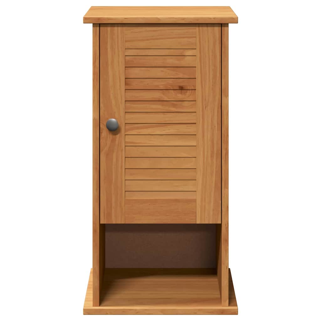 vidaXL Wand Gemonteerde Badkamerkast Honingbruin 37 x 34 x 71.5 cm