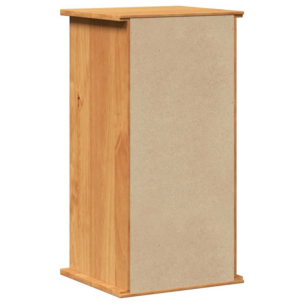vidaXL Wand Gemonteerde Badkamerkast Honingbruin 37 x 34 x 71.5 cm