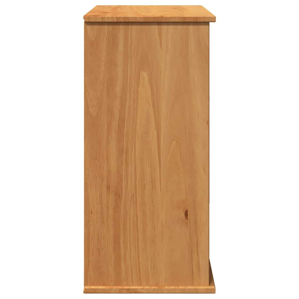 vidaXL Wand Gemonteerde Badkamerkast Honingbruin 67.5 x 34 x 71.5 cm