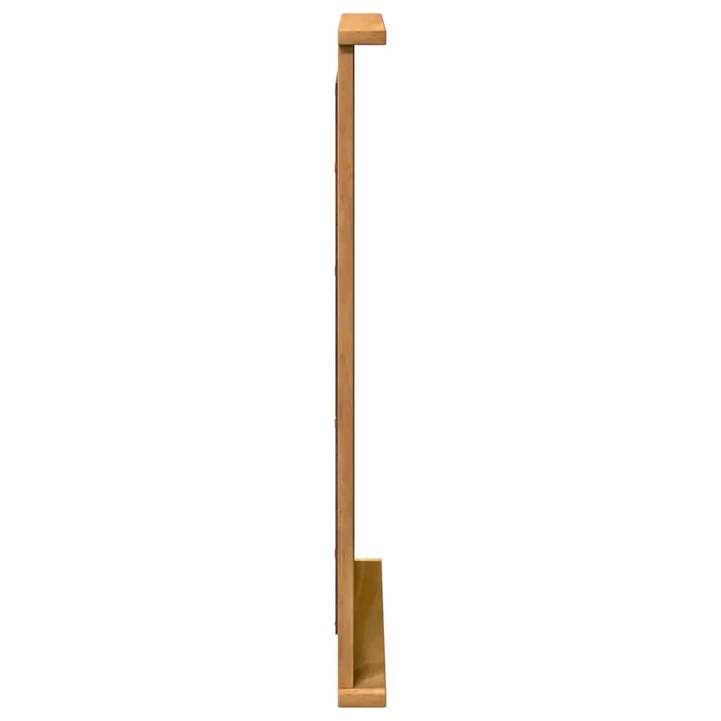vidaXL Spiegel Honingbruin 55.5 x 5 x 70 cm Massief grenenhout