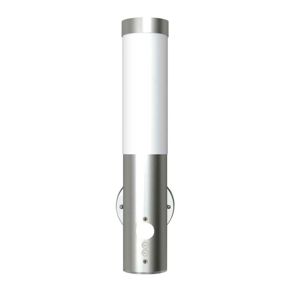 vidaXL Wandlamp voor binnen en buiten waterdicht RVS