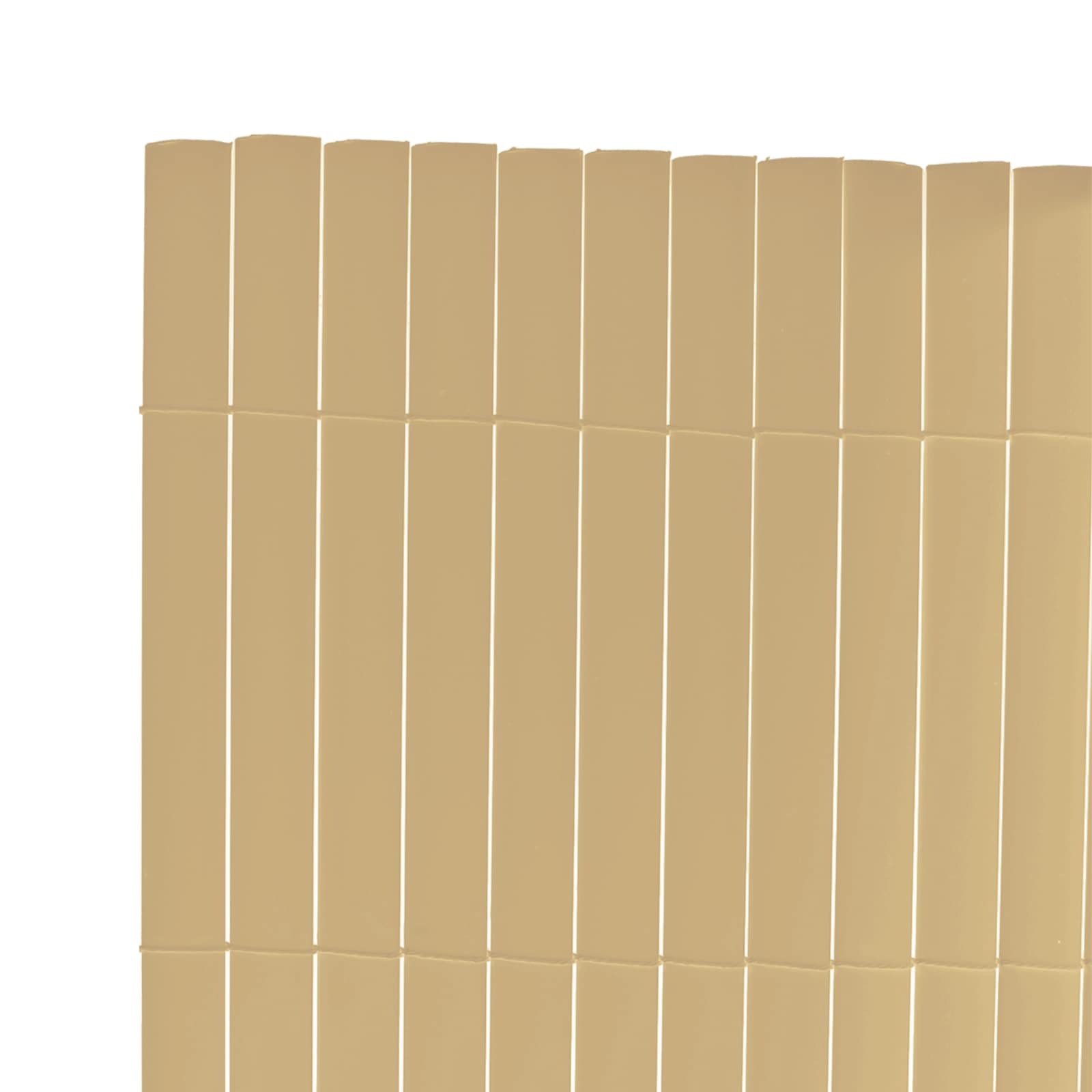 vidaXL Schuttingpanelen Geel PVC