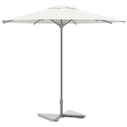 vidaXL Parasol base plates 2 pcs triangular 14 kg granite grey