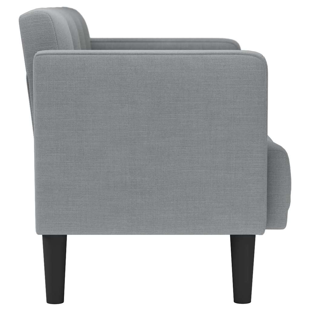 vidaXL Loveseat bank blauw 111 cm stof