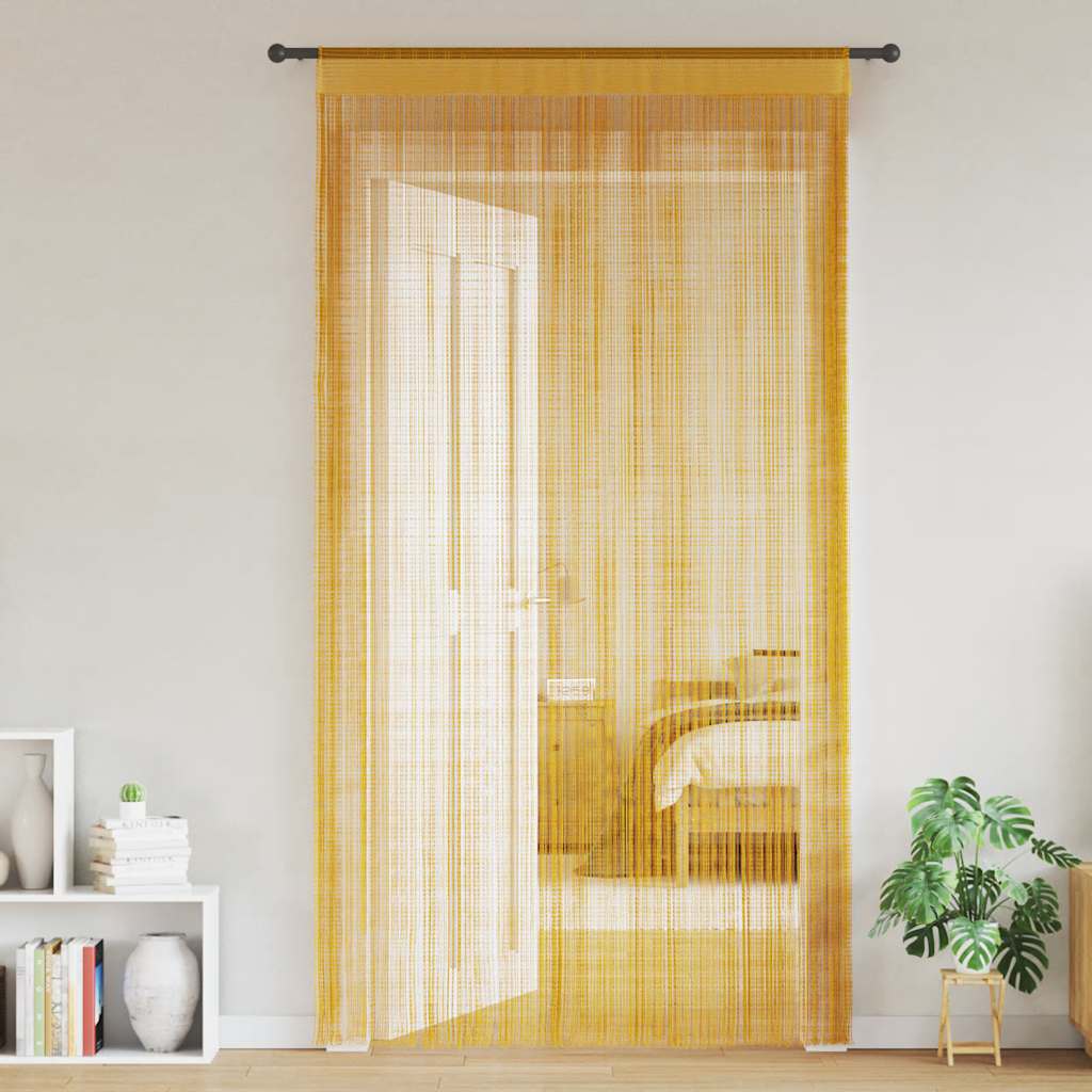 vidaXL Draadgordijnen 2 st 100x250 cm wit