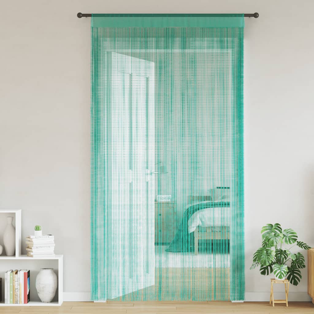vidaXL Draadgordijnen 2 st 100x250 cm wit