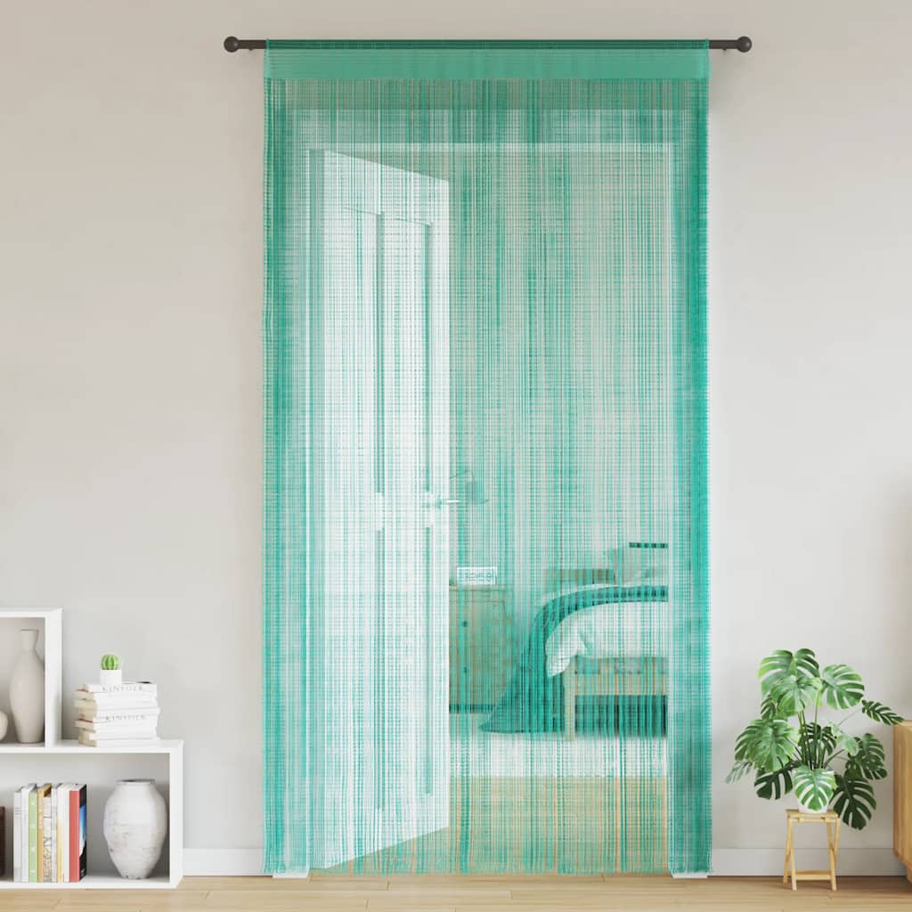 vidaXL Draadgordijnen 2 st 100x250 cm wit
