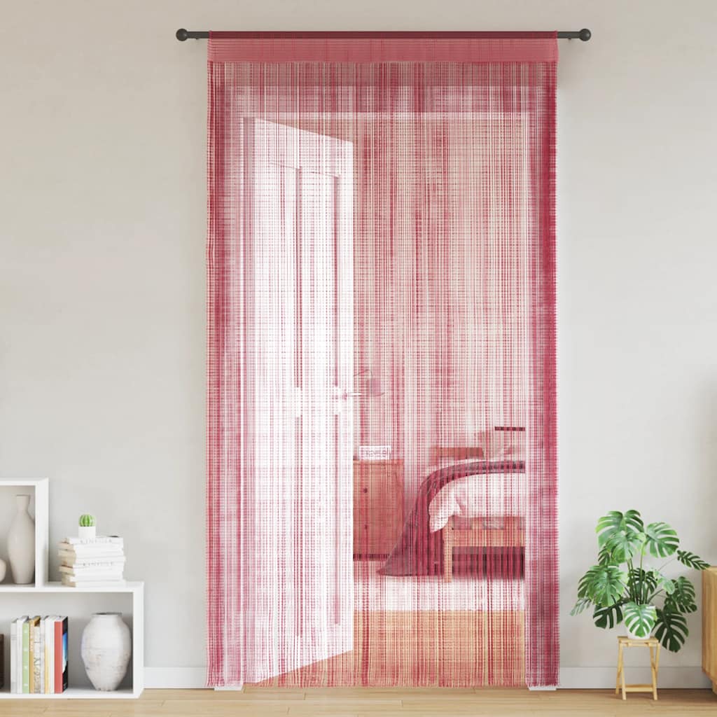 vidaXL Draadgordijnen 2 st 100x250 cm wit