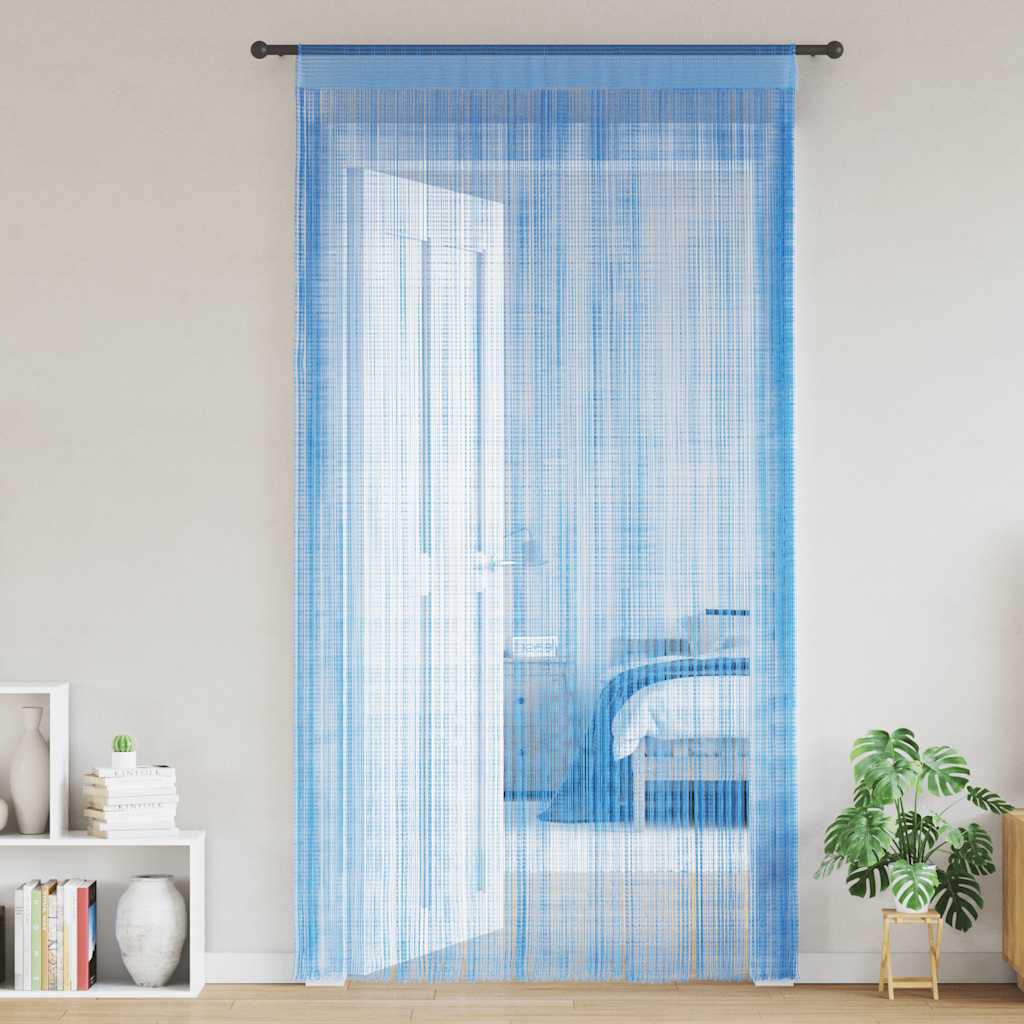 vidaXL Draadgordijnen 2 st 100x250 cm wit