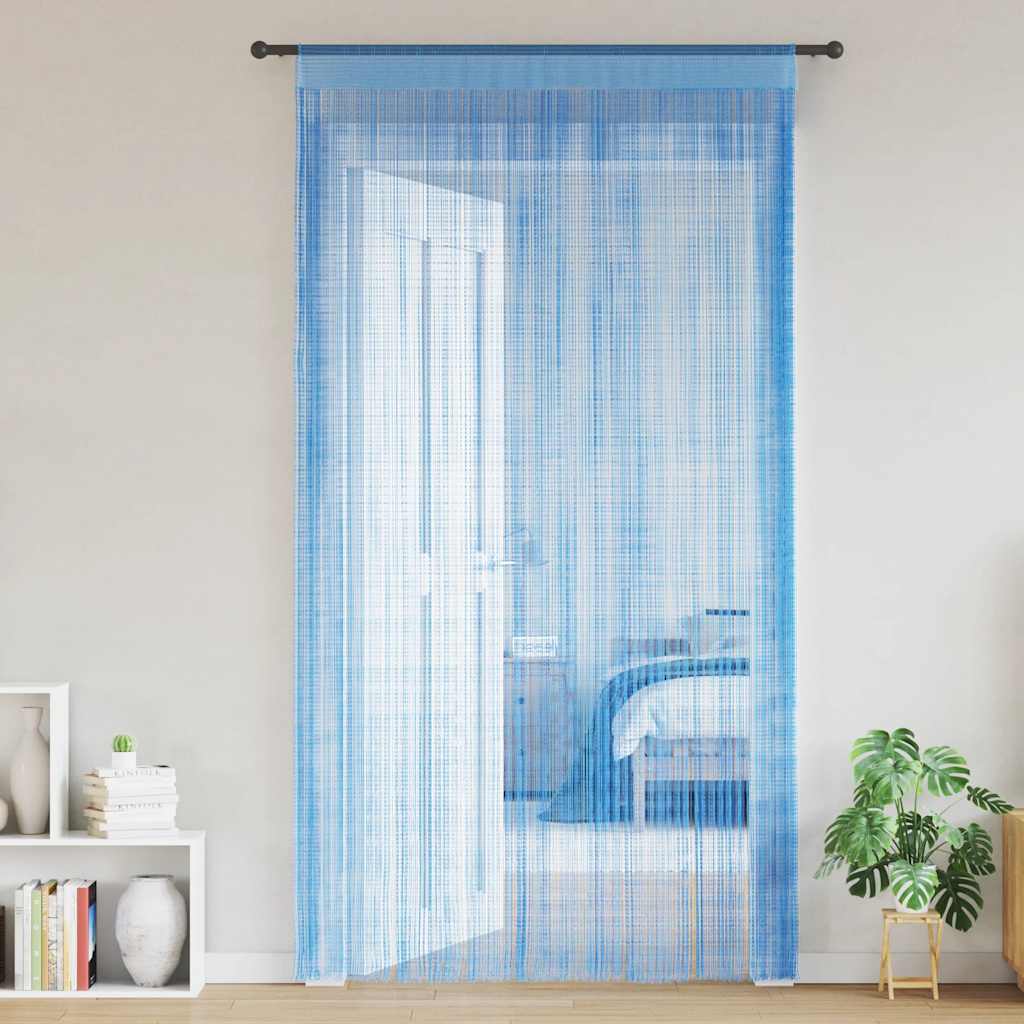 vidaXL Draadgordijnen 2 st 100x250 cm wit