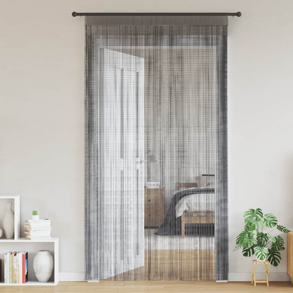 vidaXL Draadgordijnen 2 st 100x250 cm wit