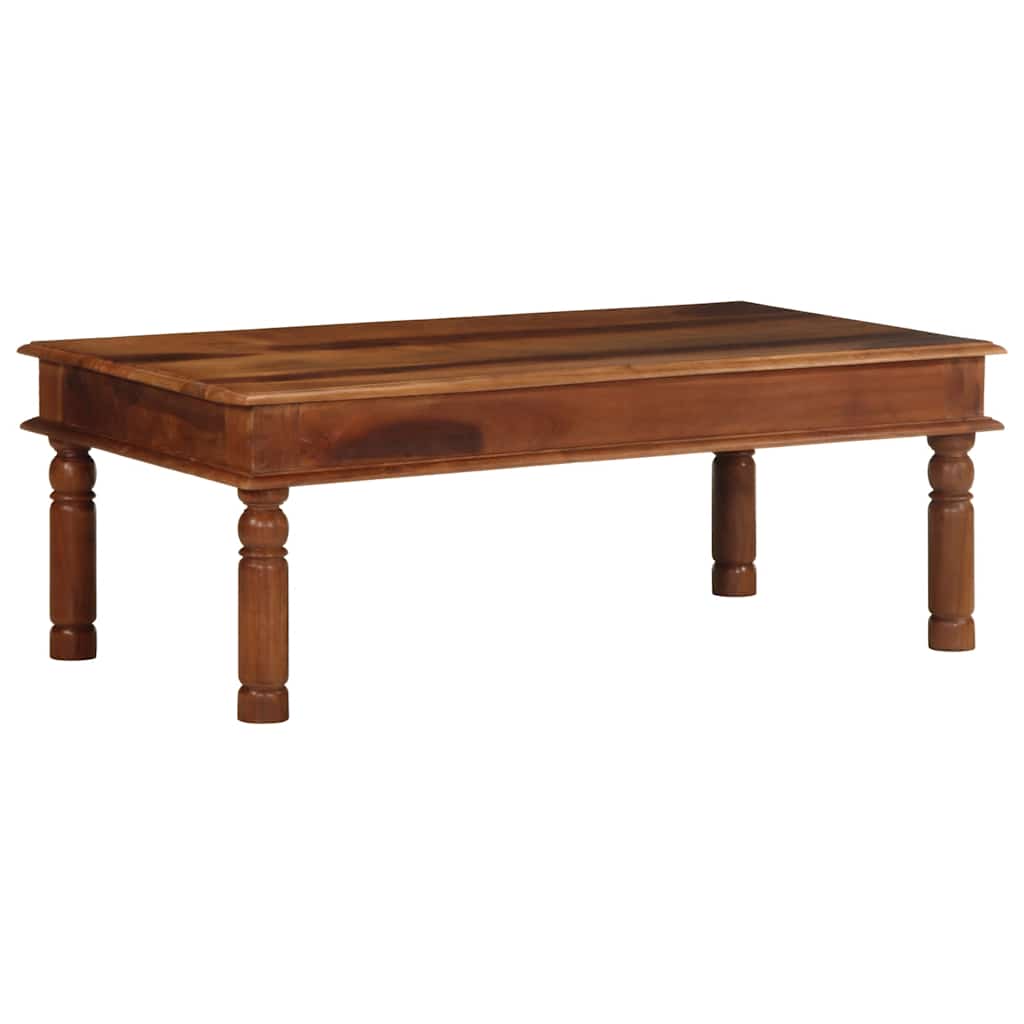 vidaXL Salontafel 110x60x40 cm massief acaciahout