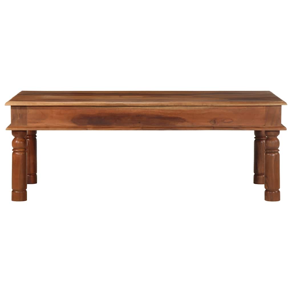 vidaXL Salontafel 110x60x40 cm massief acaciahout