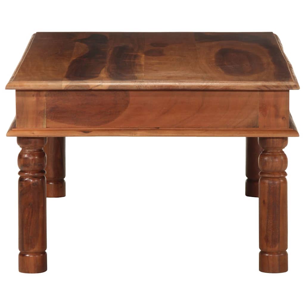 vidaXL Salontafel 110x60x40 cm massief acaciahout