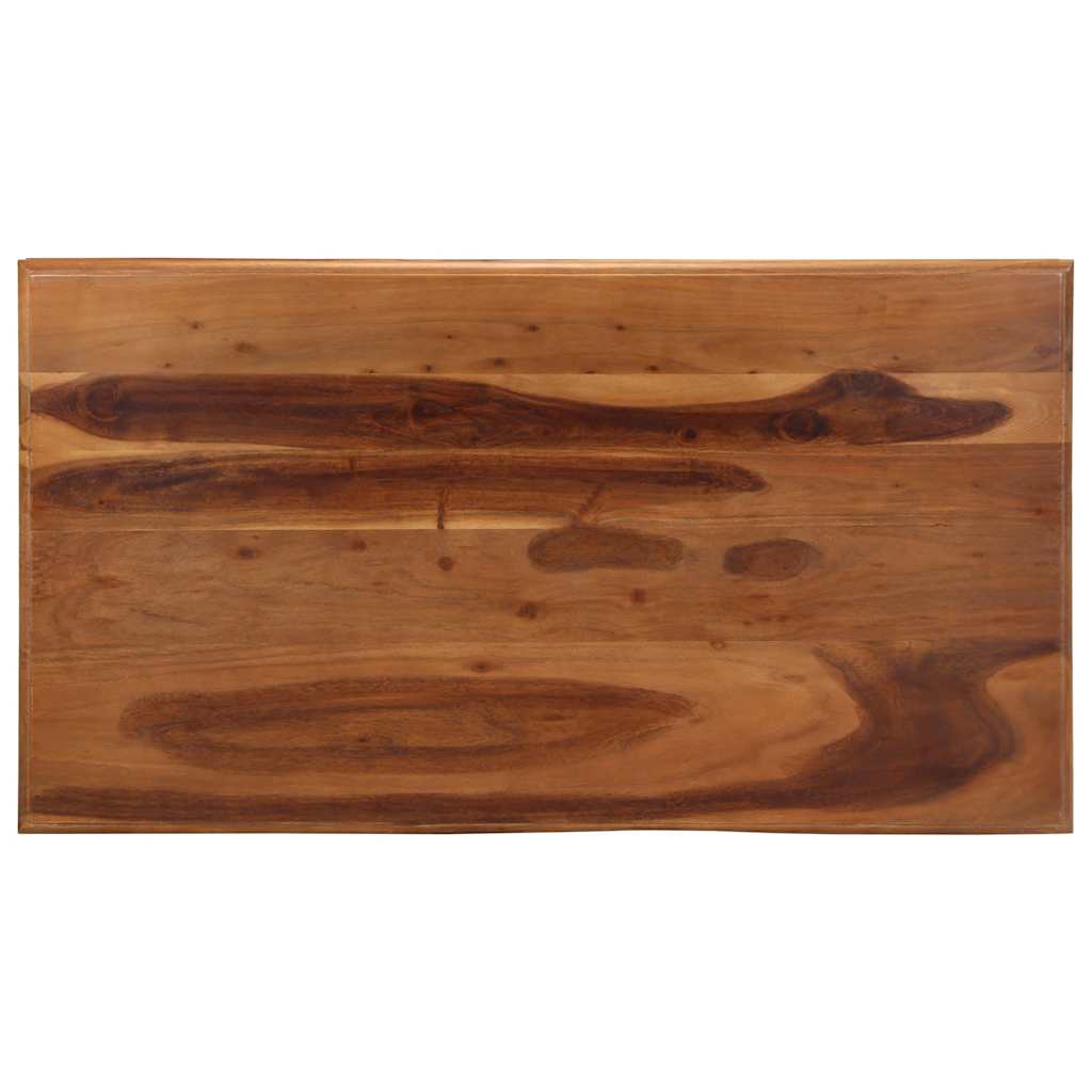 vidaXL Salontafel 110x60x40 cm massief acaciahout