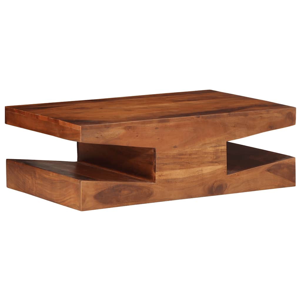 vidaXL Salontafel 90x60x30 cm massief acaciahout