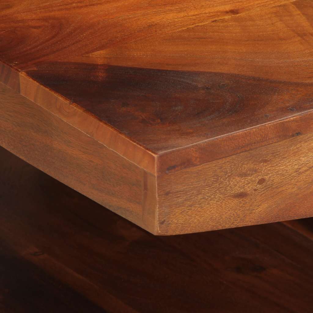 vidaXL Salontafel 90x60x30 cm massief acaciahout