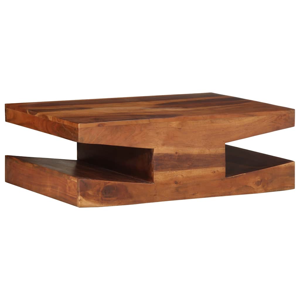 vidaXL Salontafel 90x60x30 cm massief acaciahout
