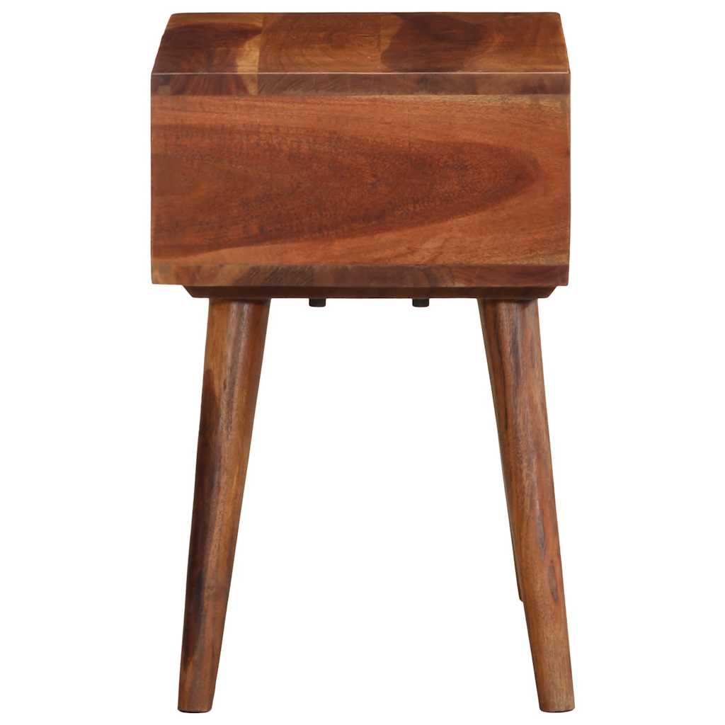 vidaXL Bijzettafel 45x30x45 cm massief acaciahout
