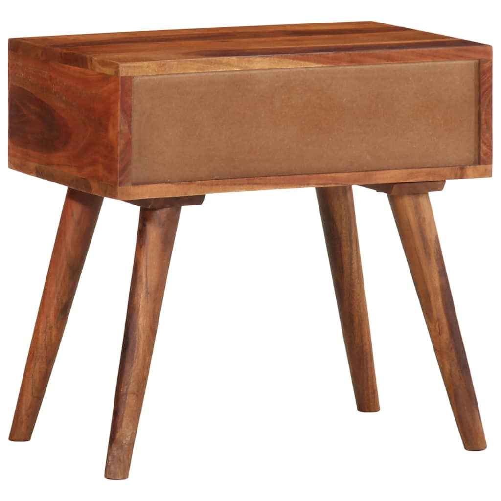 vidaXL Bijzettafel 45x30x45 cm massief acaciahout