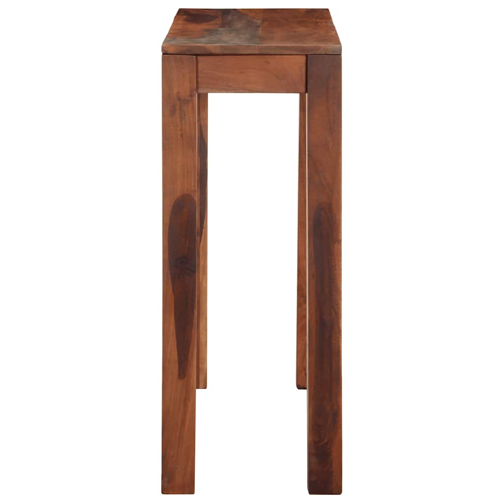 vidaXL Wandtafel 120x30x76 cm massief acaciahout